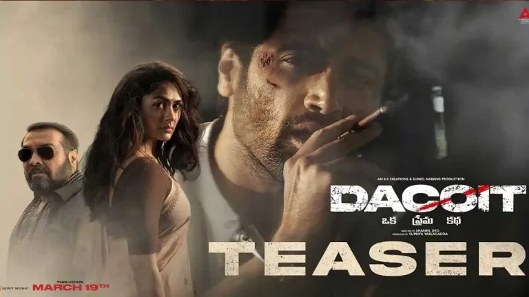 Adivi Sesh & Mrunal Takur’s Dacoit teaser is super impressive with racy cuts Adivi Sesh & Mrunal Takur’s Dacoit teaser is super impressive with racy cuts