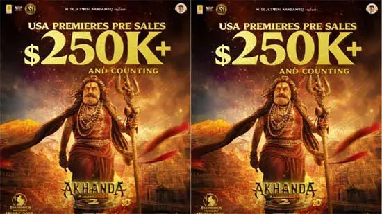 Akhanda 2 Surpasses $250K in North America Presales and Builds Akhanda-2-USA