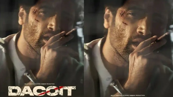 Dacoit: Adivi Sesh’s striking birthday poster unveiled, teaser drops tomorrow