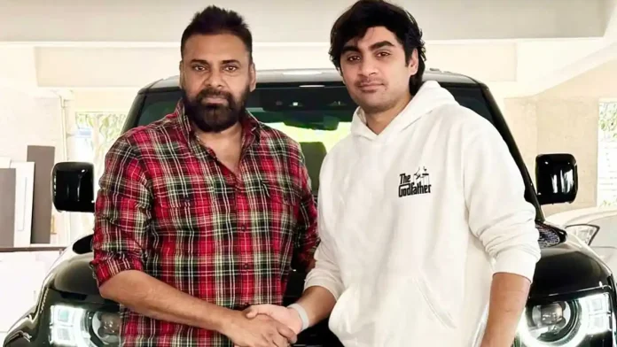 Dream moment for fanboy: Pawan Kalyan surprises Sujeeth with a Land Rover Defender