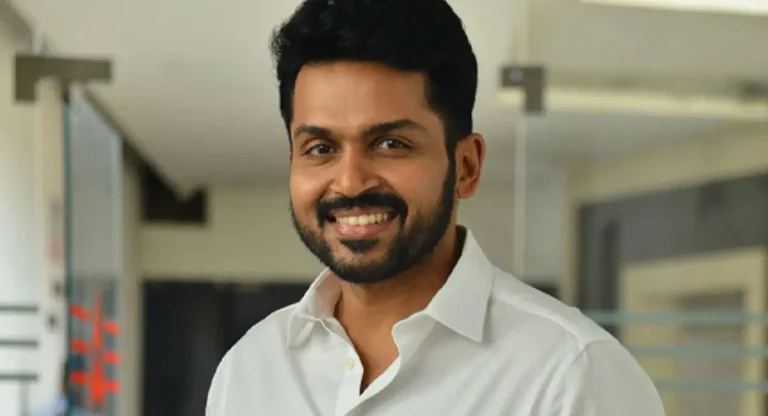 Karthi urges makers of Tamil Cinema to break barriers and dare to dream Karthi urges makers of Tamil Cinema to break barriers and dare to dream
