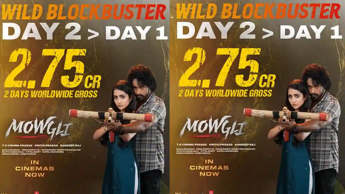 Mowgli 2025 two-day collections: Roshan Kanakala’s film registers growth on day 2
