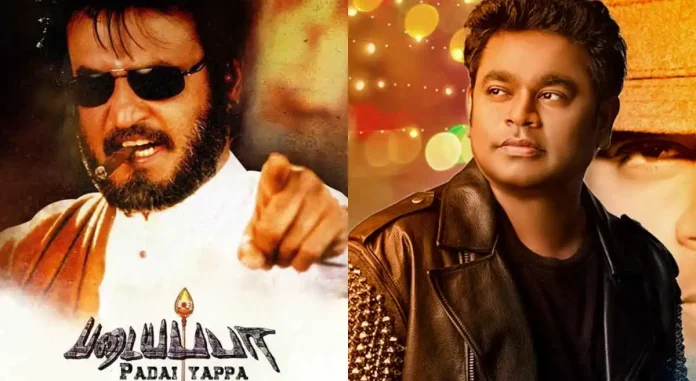 Padayappa Re-Release Surprise: AR Rahman Releases 33-Track OST for Rajinikanth Fans