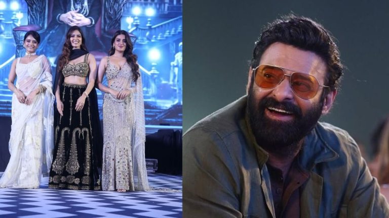 Riddhi Kumar: The heroine who hid the saree given by Prabhas for three years.. Riddhi special attraction in Raja Saab pre-release occasion!! Riddhi Kumar: The heroine who hid the saree given by Prabhas for three years.. Riddhi special attraction in Raja Saab pre-release occasion!!