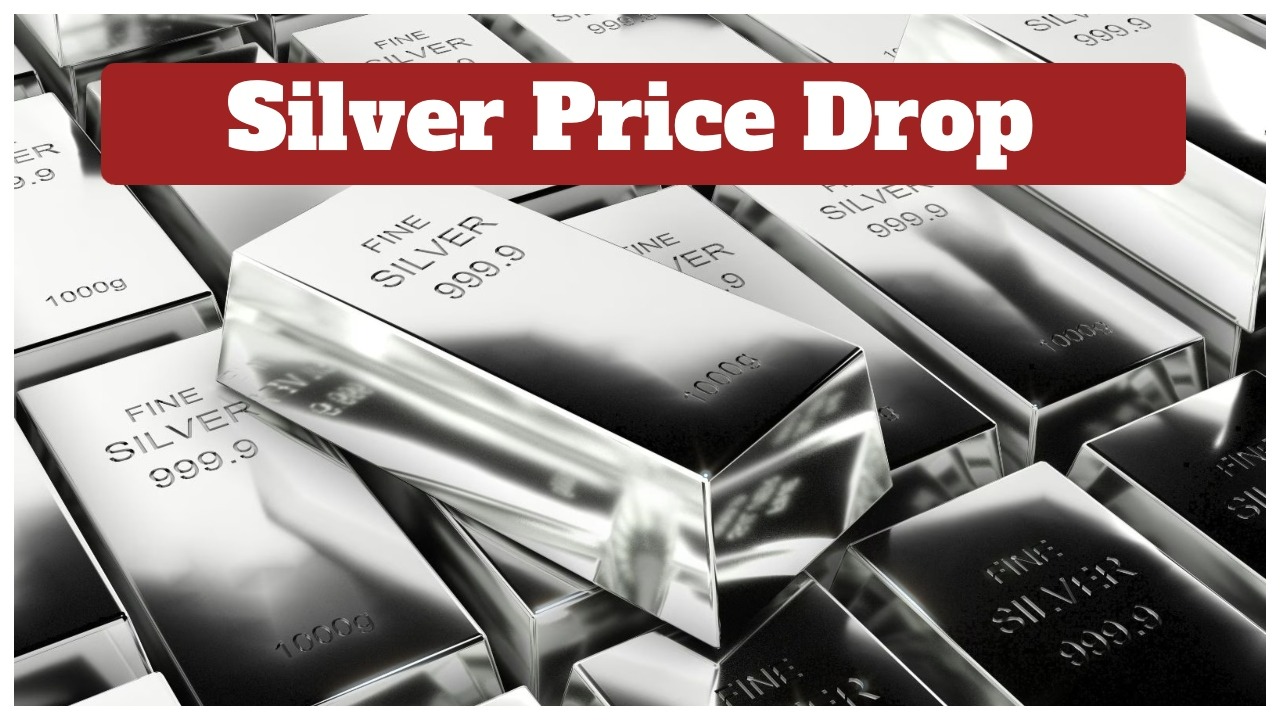 Silver Prices: Huge fall.. 21,000 per kg decreased in an hour.. Why did the price of silver fall?
