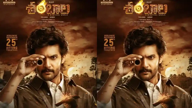 Top distribution houses to release Aadi Saikumar’s supernatural thriller Shambhala Top distribution houses to release Aadi Saikumar’s supernatural thriller Shambhala