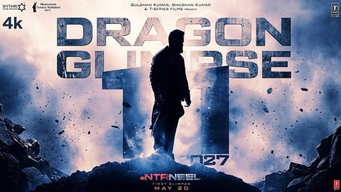 Dragon: Glimpses of NTR's 'Dragon' in 'Peddi' theatres.. Mythri movie makers' master plan!!
