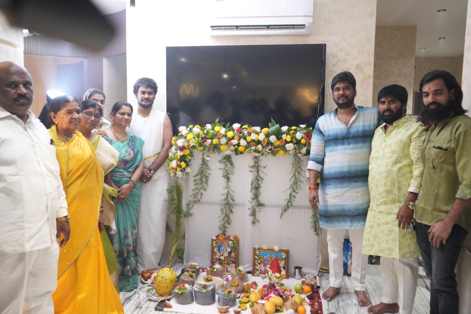 Inauguration of "Airaluxe" Hair and Beauty Salon by Jubilee Hills MLA Naveen Yadav