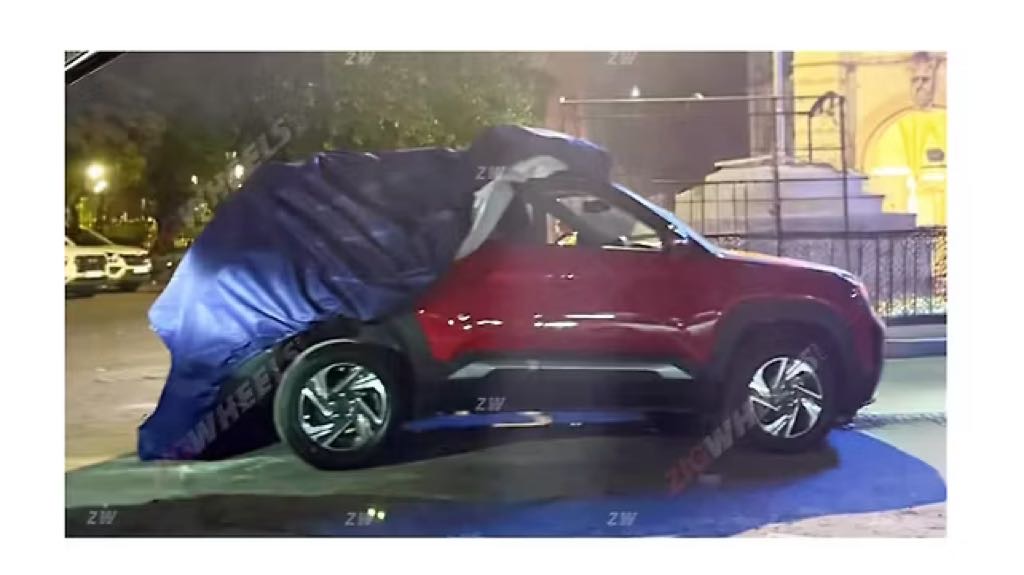 2026 Maruti Brezza Facelift Spotted