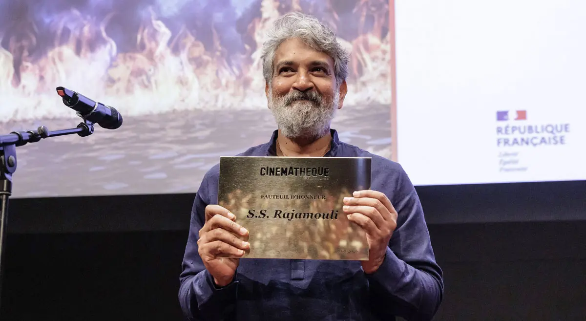 Pic Talk: SS Rajamouli addresses audience at Cinémathèque Française in Paris