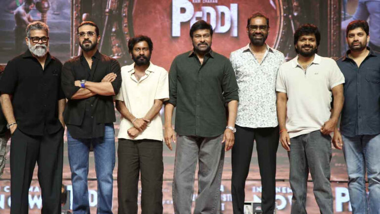Ram Charan Peddi Success Occasion: People’s Preme is the biggest award for Chiranjeevi Ram Charan Peddi Success Occasion: People’s Preme is the biggest award for Chiranjeevi