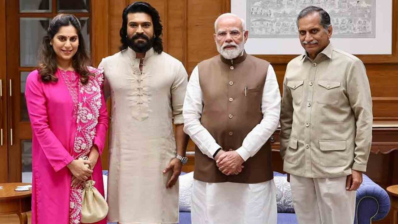 Ram Charan's sensational comments on popcorn prices.. What is Prime Minister Modi's response?
