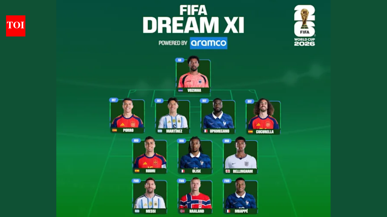 FIFA Dream XI: Mbappé, Messi, Haaland lead superstar lineup FIFA Dream XI: Mbappé, Messi, Haaland lead superstar lineup