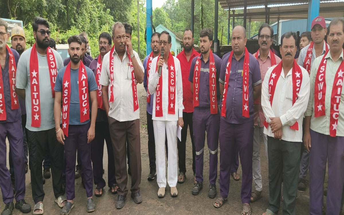 AITUC: Tadicharla-2 Coal Block Movement Gains Momentum ‘తాడిచర్ల-2 బొగ్గు బ్లాక్ సాధన ఉద్యమానికి శ్రీకారం చుట్టింది ఏఐటీయూసీనే’