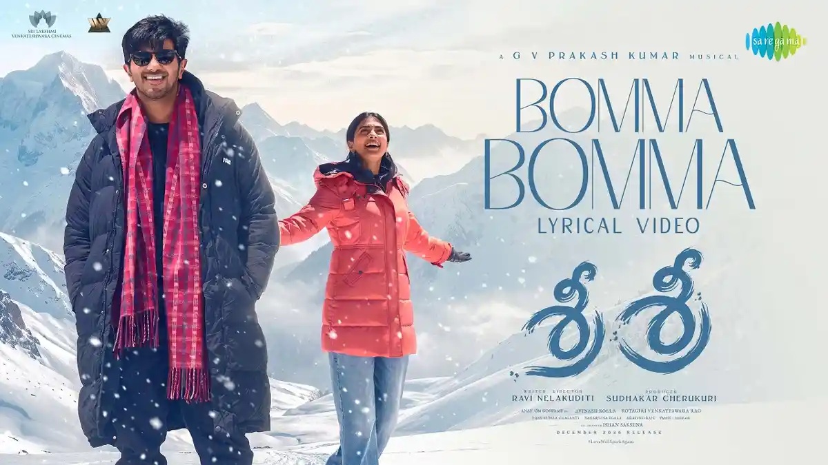 Bomma Bomma: Dulquer and Pooja’s Soothing Melody Bomma Bomma from Dulquer Salmaan’s Sri Sri is a breezy romantic number