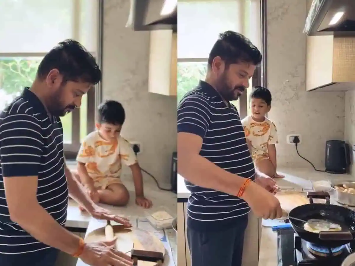 CM Revanth Reddy: Viral Puri-Making Video Shows Family First CM Revanth Reddy: Viral Puri-Making Video Shows Family First