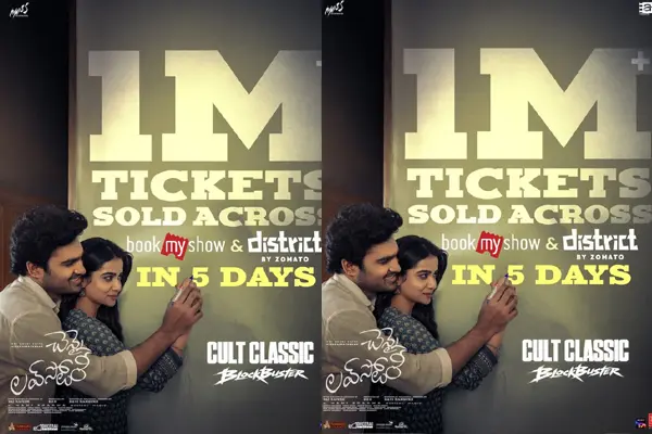 Chennai Love Story achieves a huge feat on ticketing platforms