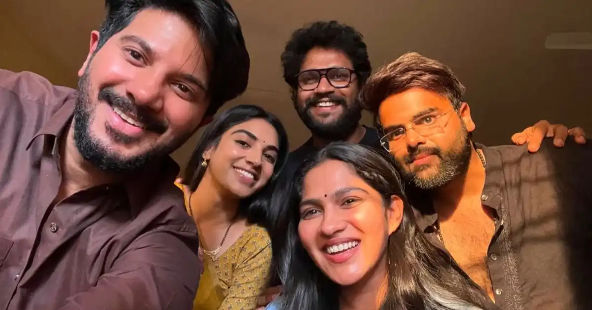 Dulquer Salmaan: Lovely BTS from Aakashamlo Oka Taara Dulquer Salmaan shares a lovely BTS moment from Aakashamlo Oka Taara