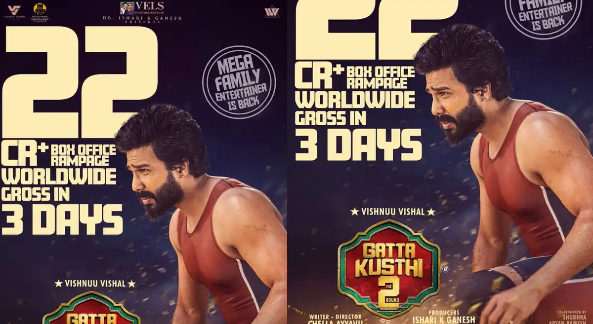 Gatta Kusthi 2 first weekend collections: Vishnu Vishal’s sequel makes solid numbers