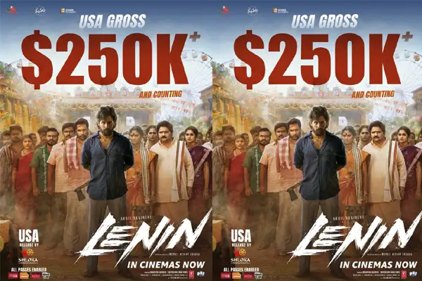 Lenin takes a good start in the USA