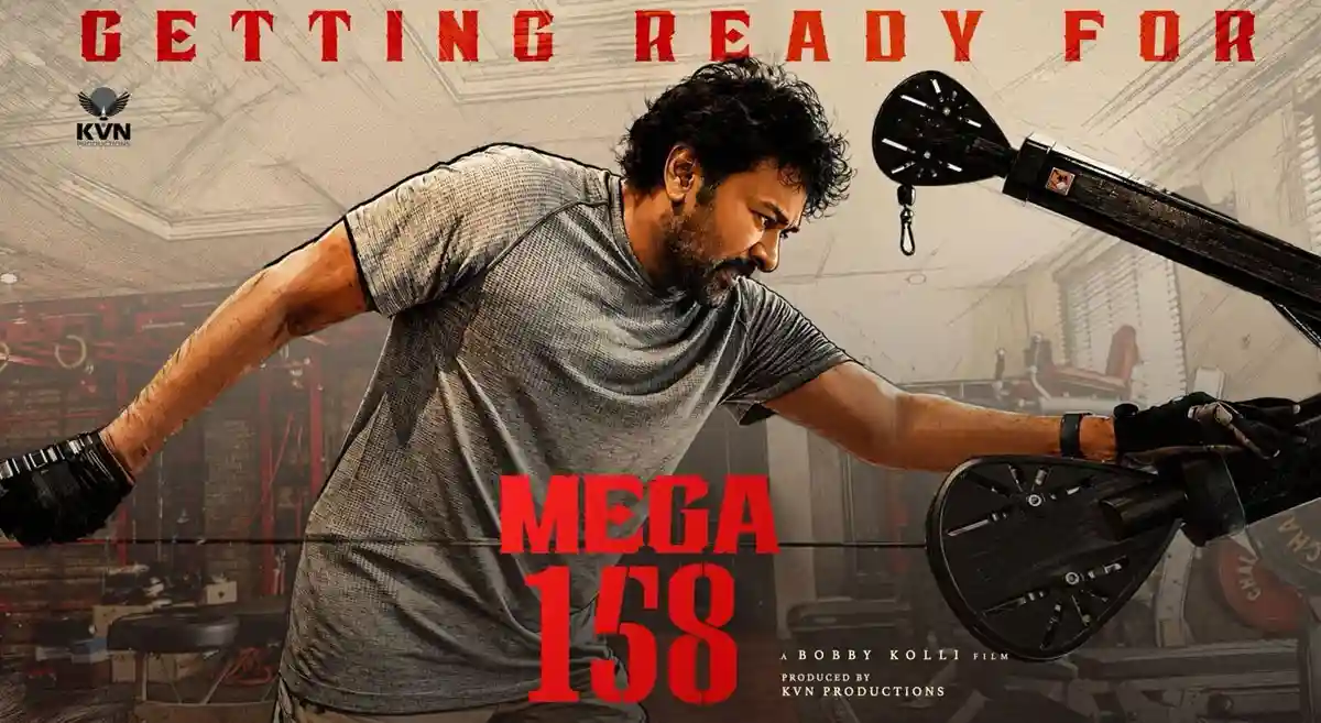 MEGA158: Chiranjeevi Pulls Off Risky Stunts in Latest Action Schedule