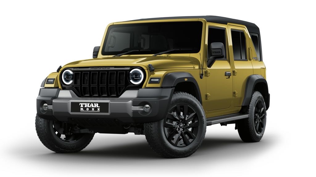 Mahindra Hikes Car Prices By Up To 2.7%: Scorpio N Unaffected Mahindra Thar Roxx Star Edition Yellow