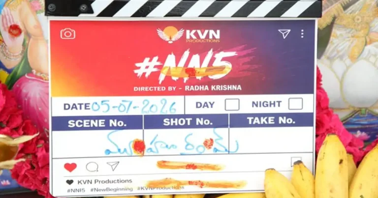 NN5: KVN Productions’ Second Telugu Film Launched