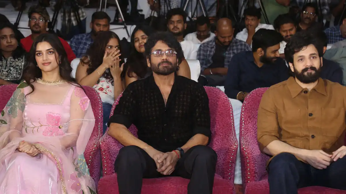 Nagarjuna: Bhagyasri Borse is the heartbeat of Lenin