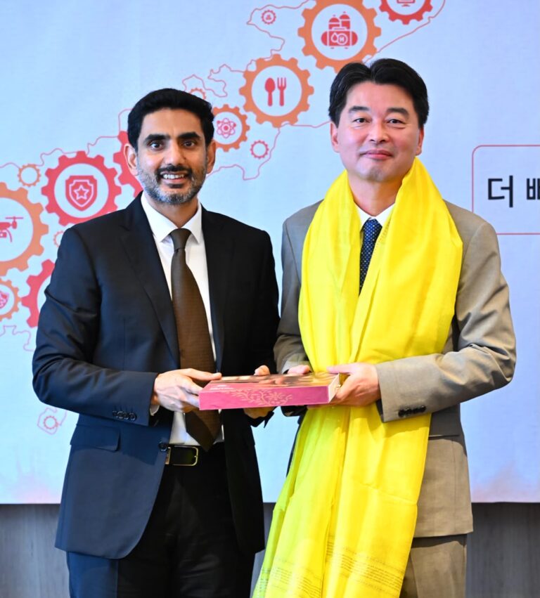 Nara Lokesh Seeks Shinhyup Electronics' Support for Andhra Pradesh PCB Cluster