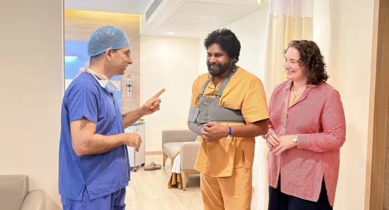 చేతికి కట్టుతోనే డ్యూటీలో చేరిన డిప్యూటీ సీఎం!