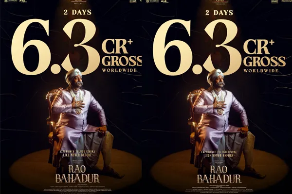 Rao Bahadur: 2-Day Box Office Trends Rao Bahadur’s 2-Day Collections Are Out, All Eyes on Sunday