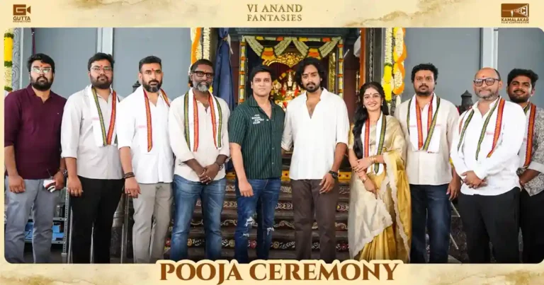 Roshan Kanakala’s sci-fi film launched grandly; VI Anand to provide the story