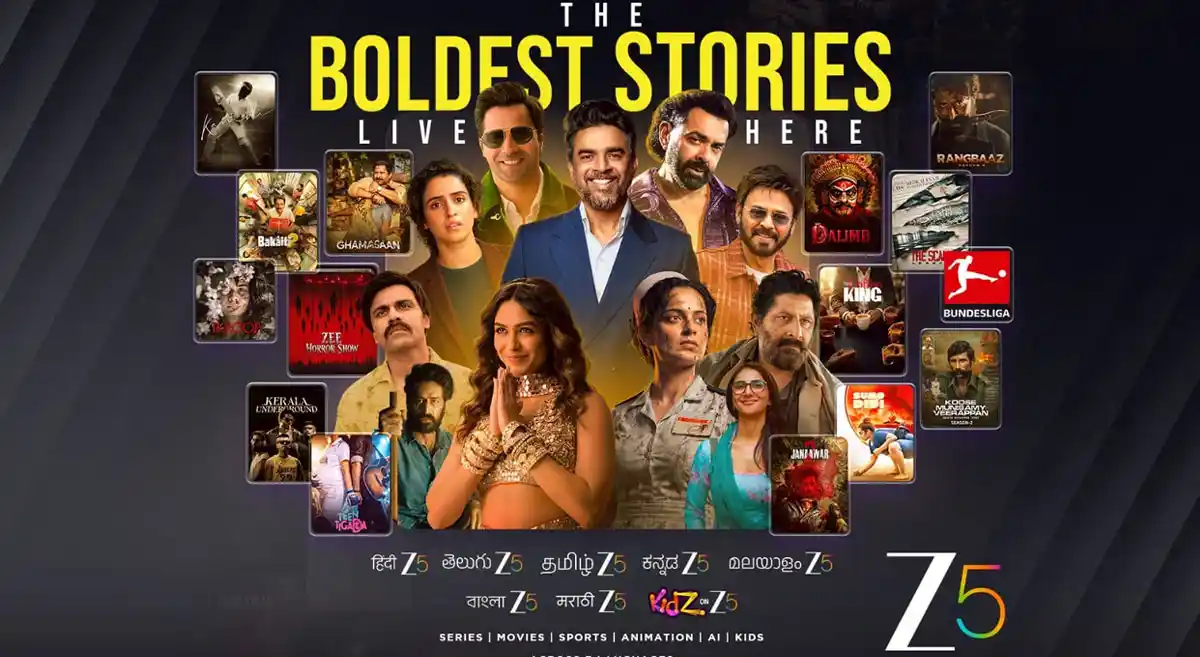 ZEE5 Goes Big With a Massive Slate Across Seven Languages