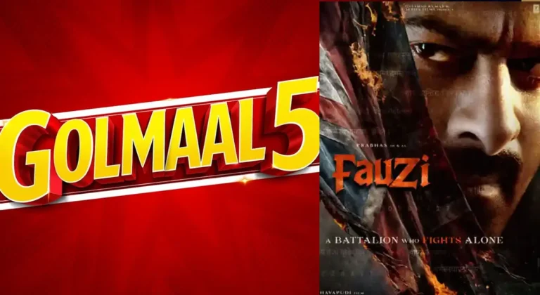 Golmaal 5 Eyes December 4 Slot? Prabhas’ Fauzi’s Hindi Battle Gets Bigger