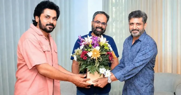 Karthi joins hands with Mohan Raja for a biggie