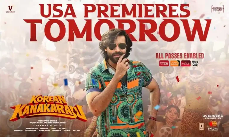 Press Note : Varun Tej’s Korean Kanakaraju Set for Grand USA Premieres Tomorrow