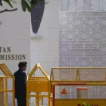 India Removes Security Cordon Outside Pakistan Mission in Delhi pakistan-mission-india-new-delhi
