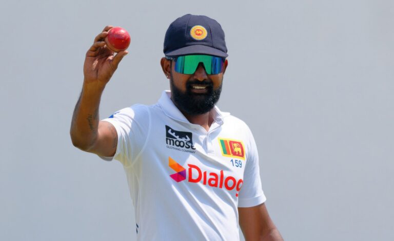 Prabath Jayasuriya Sanctioned by ICC for Code of Conduct Breach Prabath Jayasuriya Sanctioned by ICC for Code of Conduct Breach
