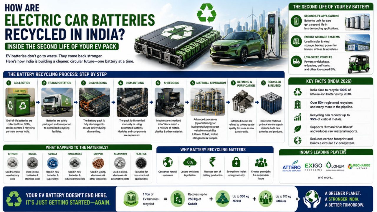 EV Batteries: Retired Packs Could Become a ₹1 Lakh Crore Resource for India