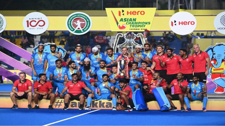 Asian Champions: India Hockey Shifts to Trophy