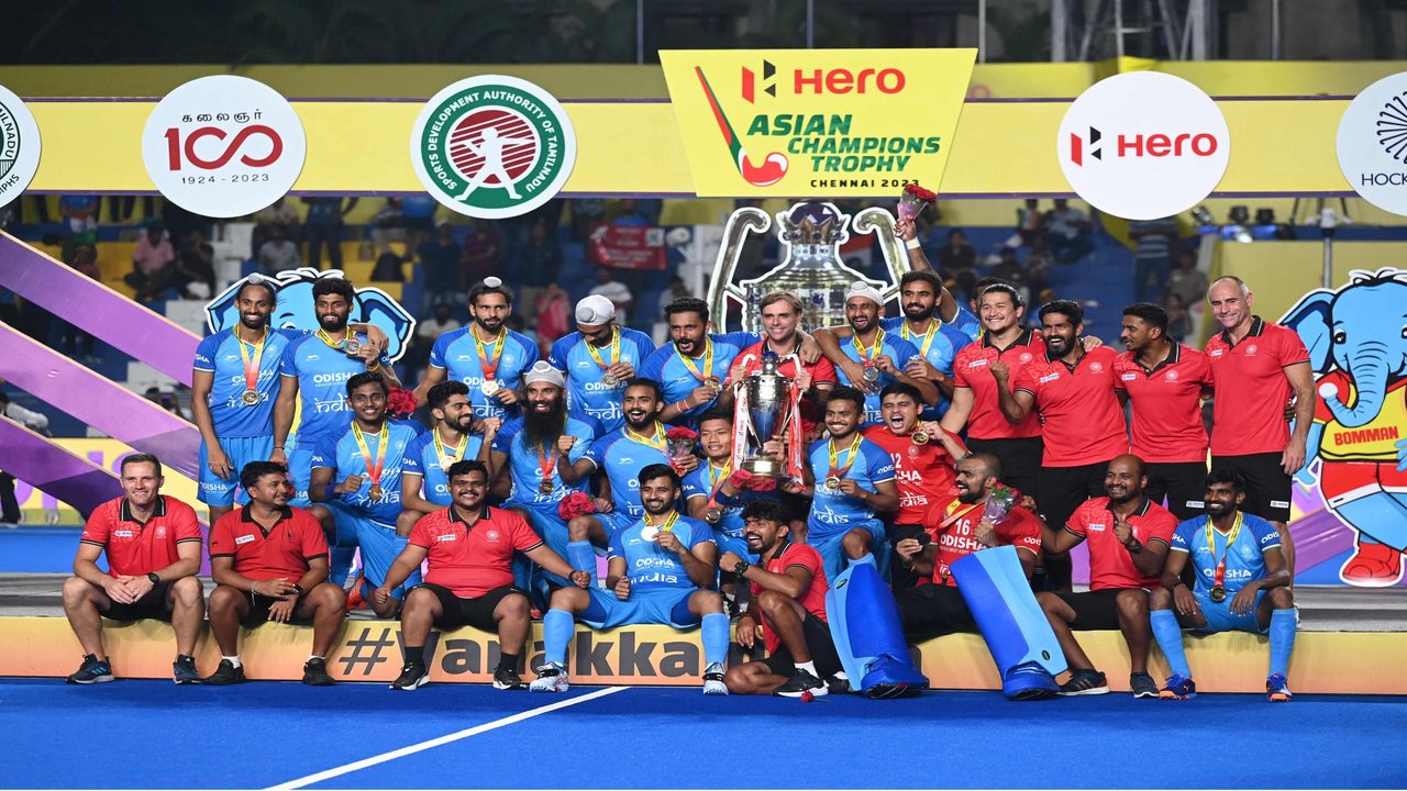Asian Champions: India Hockey Shifts to Trophy Asian Champions: India Hockey Shifts to Trophy