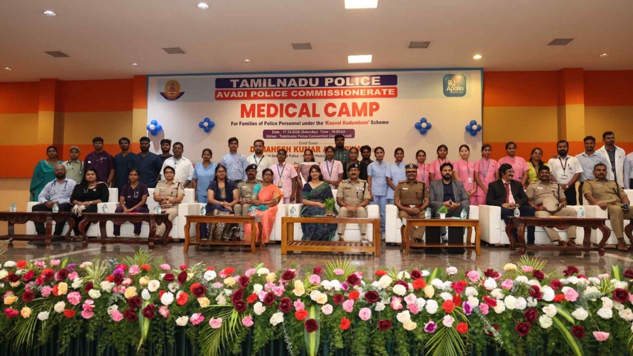 Health Camp: Special Organized for Police Officers and Families