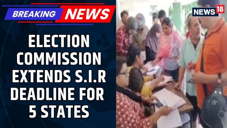 Election Commission: SIR deadline: Election Commission Extends in Telugu States Election Commission: SIR deadline: Election Commission Extends in Telugu States